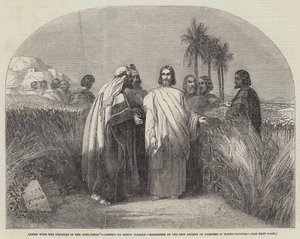 Christ with the Disciples in the Corn-Field by Henry Warren